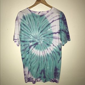 Tie dye HUF tee shirt